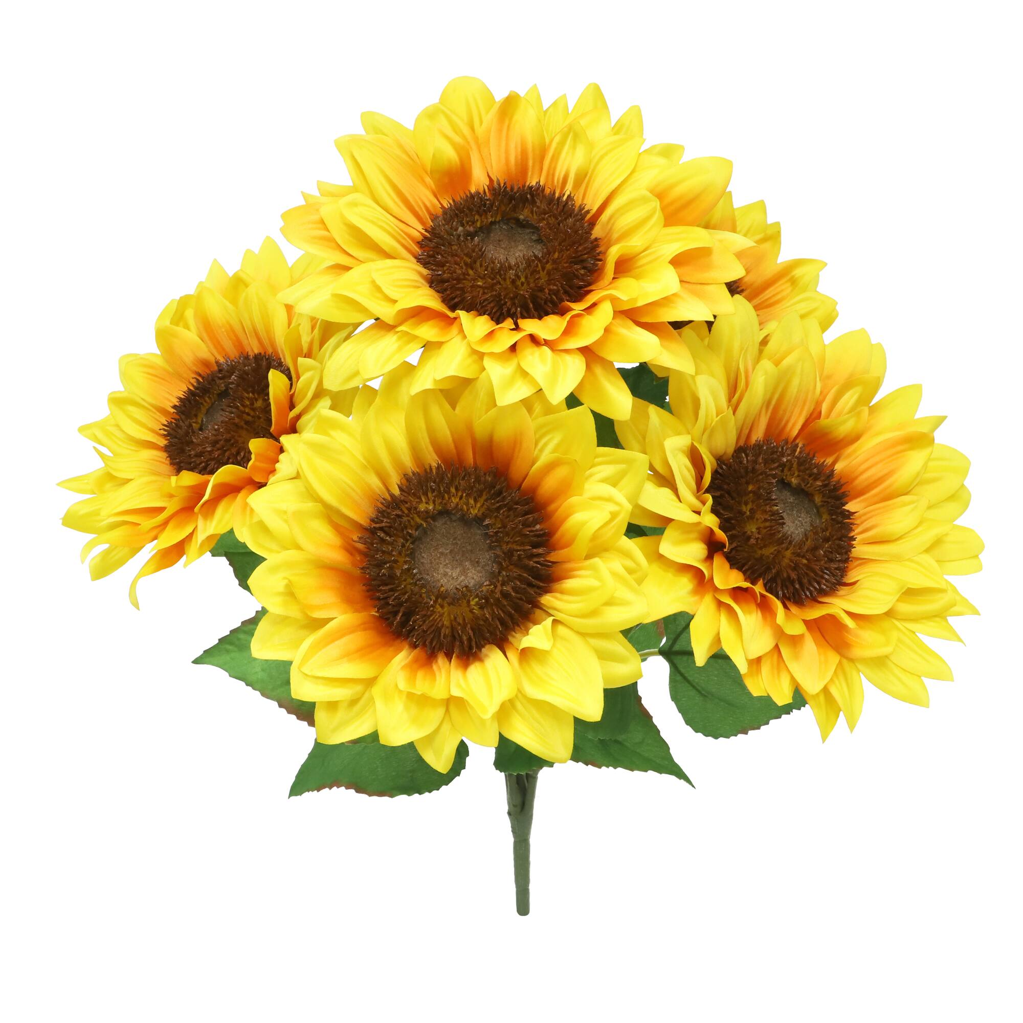 18" Yellow Sunflower Bush by Ashland®